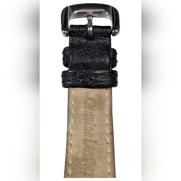 ECCLISSI 925 Sterling SILVET & Leather Watch Model Number 23580 - Picture 9 of 11